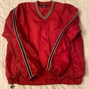 XL Vintage Boombah Nylon V Neck Pullover